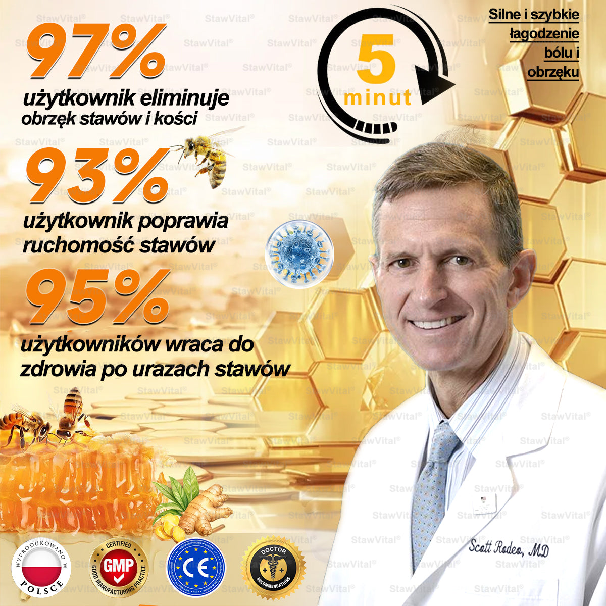 🎉🎉🎉Gratulacje! Jesteś w gronie pierwszych 200 zamówień! Skorzystaj z dodatkowego rabatu 50%! Działaj teraz, aby utrzymać zdrowie swoich stawów. Jeśli przegapisz tę okazję, będziesz musiał/a czekać do przyszłego roku!