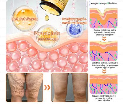 ✨Leurea® Krem Regenerujący z Jadem Pszczelim🔥 Naturalna regeneracja skóry, wygładzenie zmarszczek i promienna cera-50 ml🔥🔥
