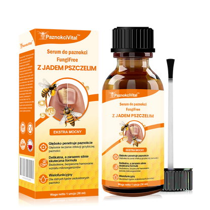 [✨Oficjalny sklep markowy✨]PaznokciVital™ Serum do paznokci FungiFree z jadem pszczelim