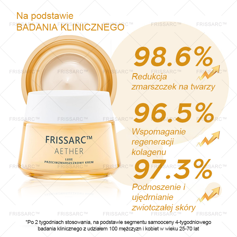 🏵️【Oficjalny Sklep Markowy】FRISSARC™ Aether Luxe Przeciwzmarszczkowy Krem