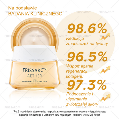 🏵️【Oficjalny Sklep Markowy】FRISSARC™ Aether Luxe Przeciwzmarszczkowy Krem